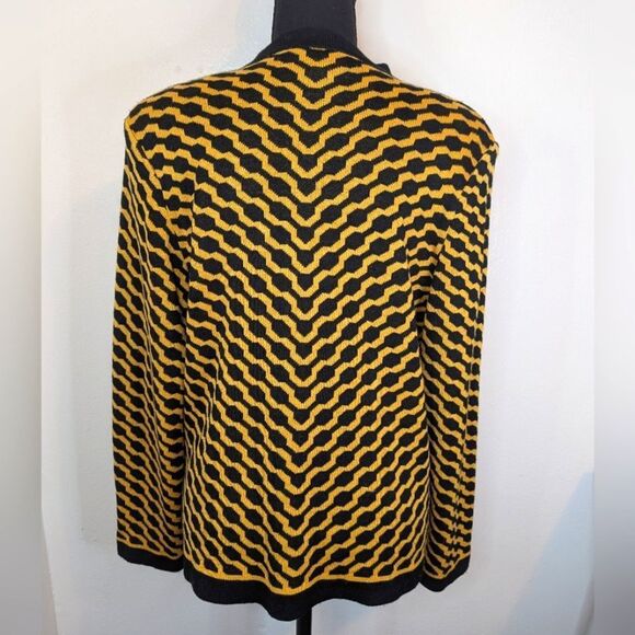 VTG Epic Steven Maximalist Retro Preppy Old Money Academia Mobwife Cardigan 6 - Picture 6 of 9